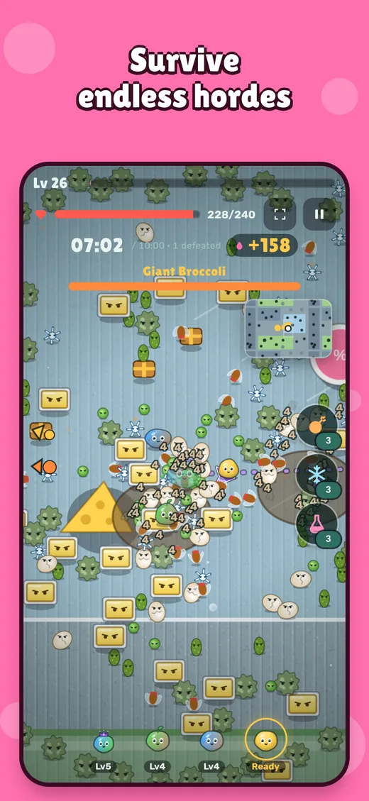 Surviving an endless horde